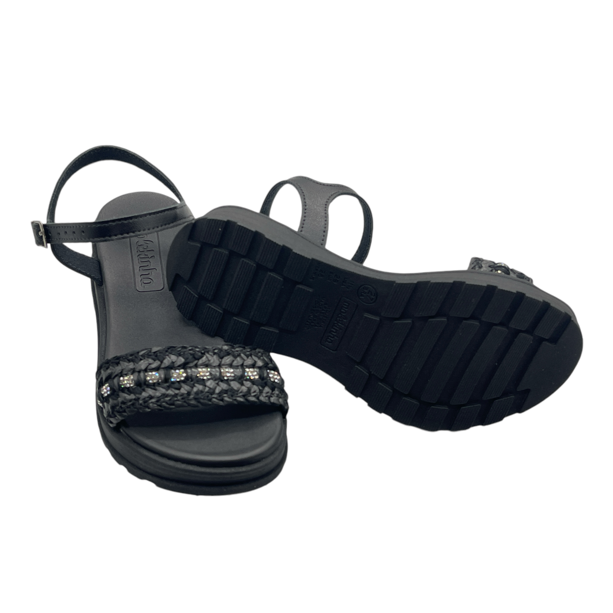 Sandália Feminina Infantil Tratorada Casual Strass Molekinha 2361.102