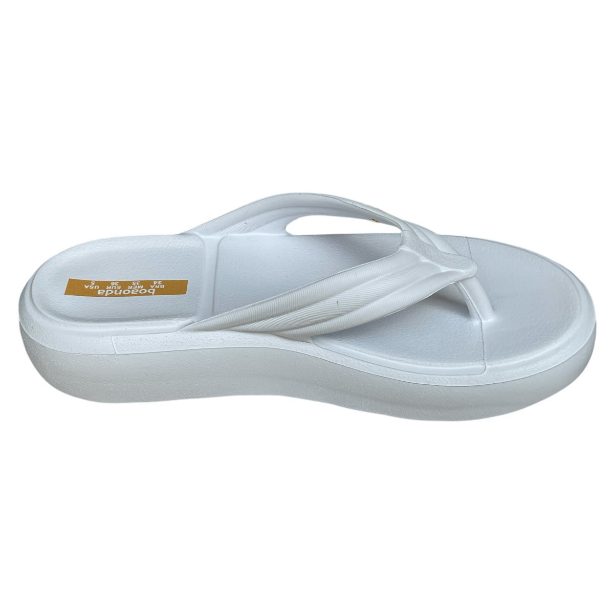 Chinelo Tamanco Feminino Plataforma EVA  Alana Shine Boaonda 102