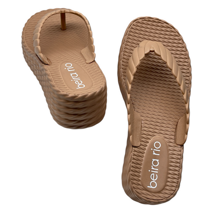 Chinelo Tamanco Casual Anabela Confortavel Beira Rio 8561.100