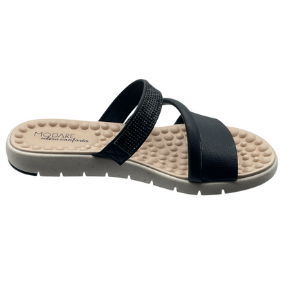 Tamanco Reflex Sense Strass Modare Ultraconforto 7162.221