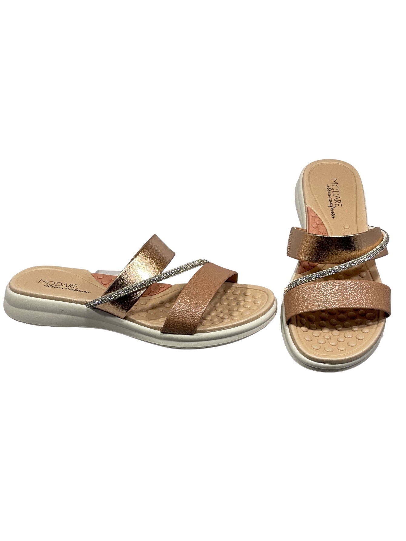 Sandália Slide Florenca Strass Modare Ultraconforto 7174.115