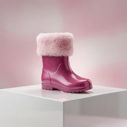 Bota Galocha Infantil Pelucia Charmosinha Chic 2256