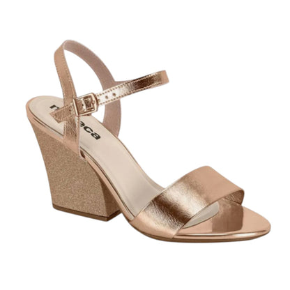 Sandália Feminina Metalizada Moleca 5222.968