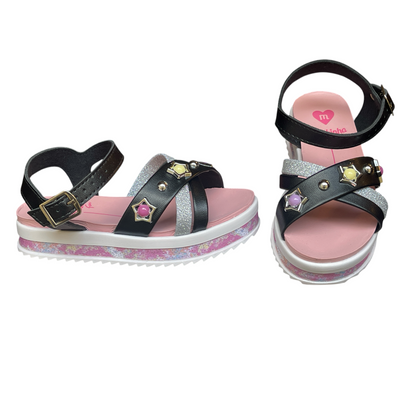 Sandália Papete Infantil Flatform Tratorada Molekinha 2305.1563