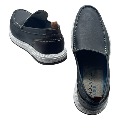 Sapato Masculino Mocassim Easy Flop Pulse Democrata 610101-001