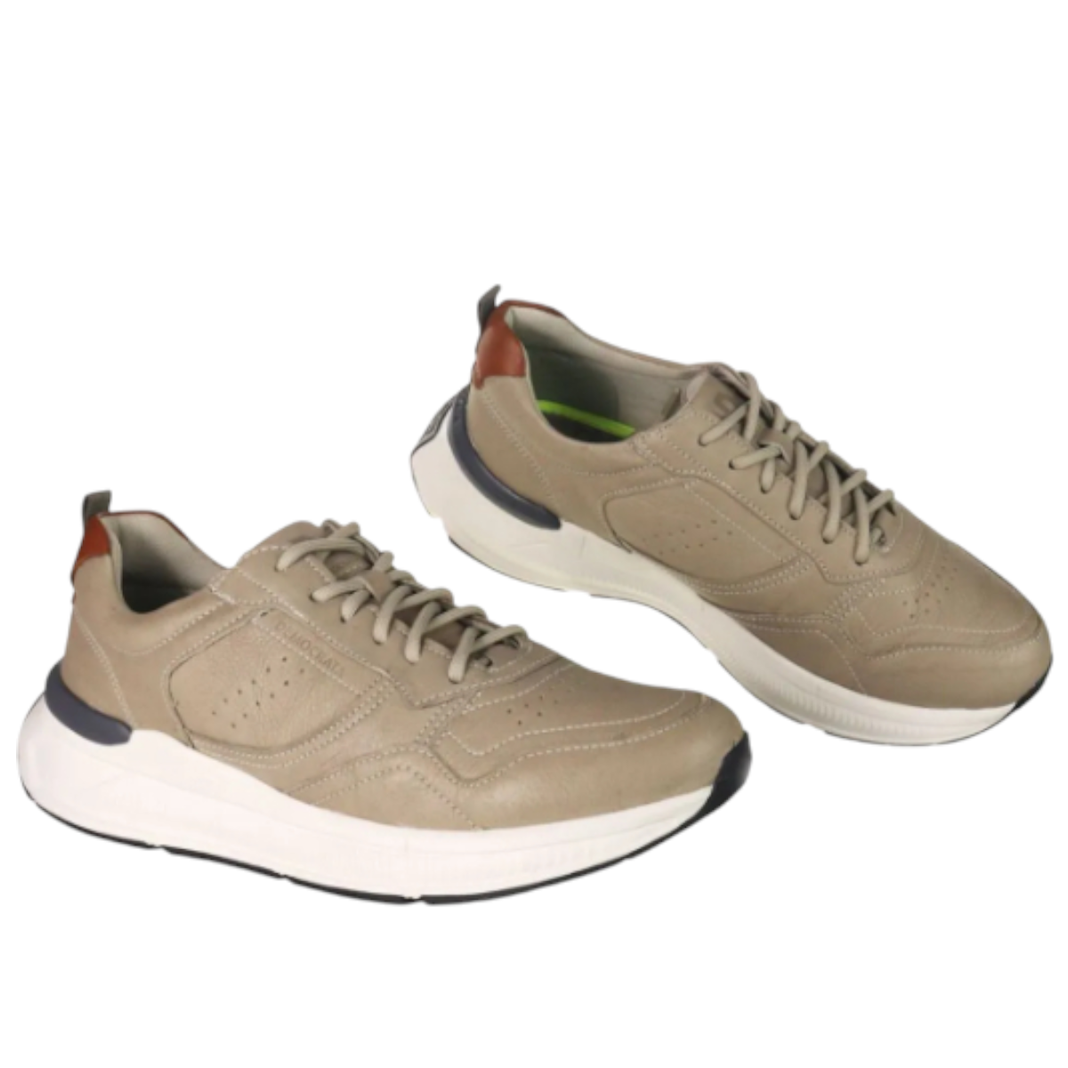Tênis Denim Brad Ultra Light Couro Democrata 527101-001