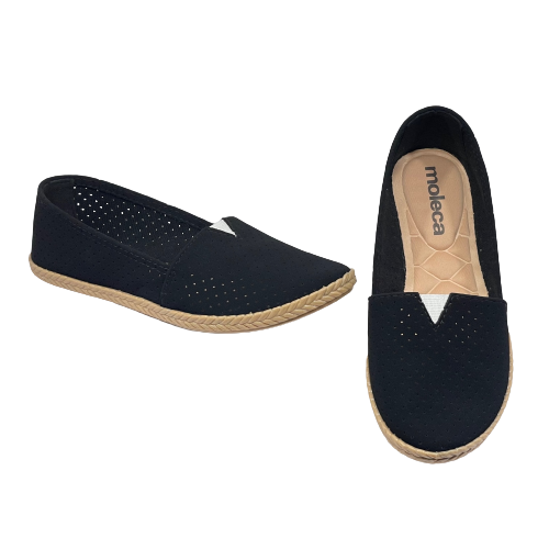 Sapatilha Feminina Casual  Nobuck Moleca 5287.200