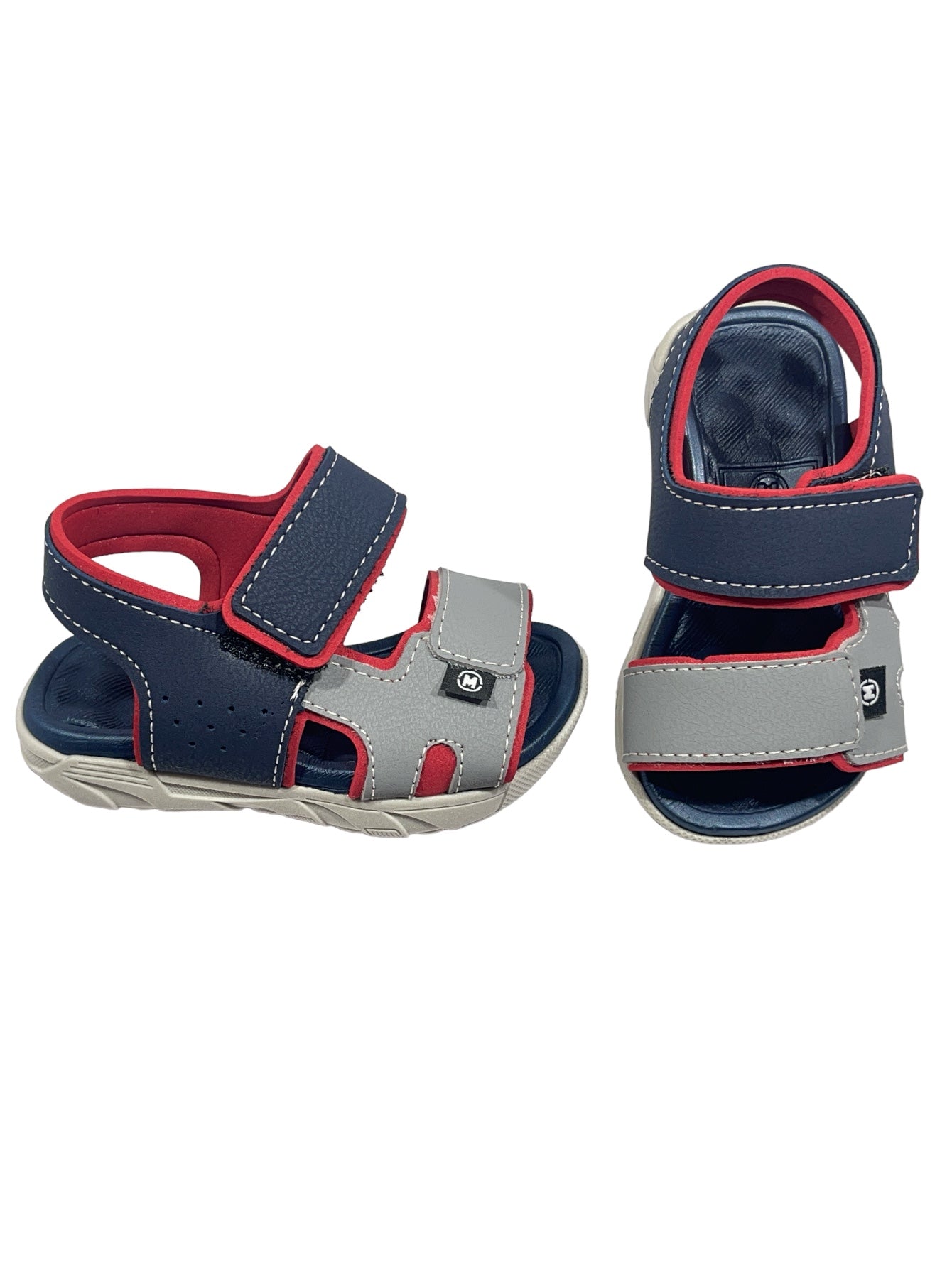 Sandália Papete Infantil Casual Rústico Molekinho 2135.137