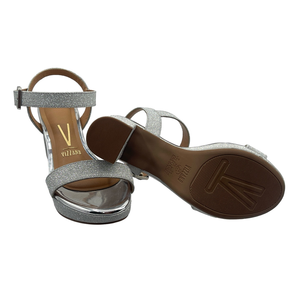 Sandália Feminina Salto Alto Grosso Glamour Vizzano 6425.110