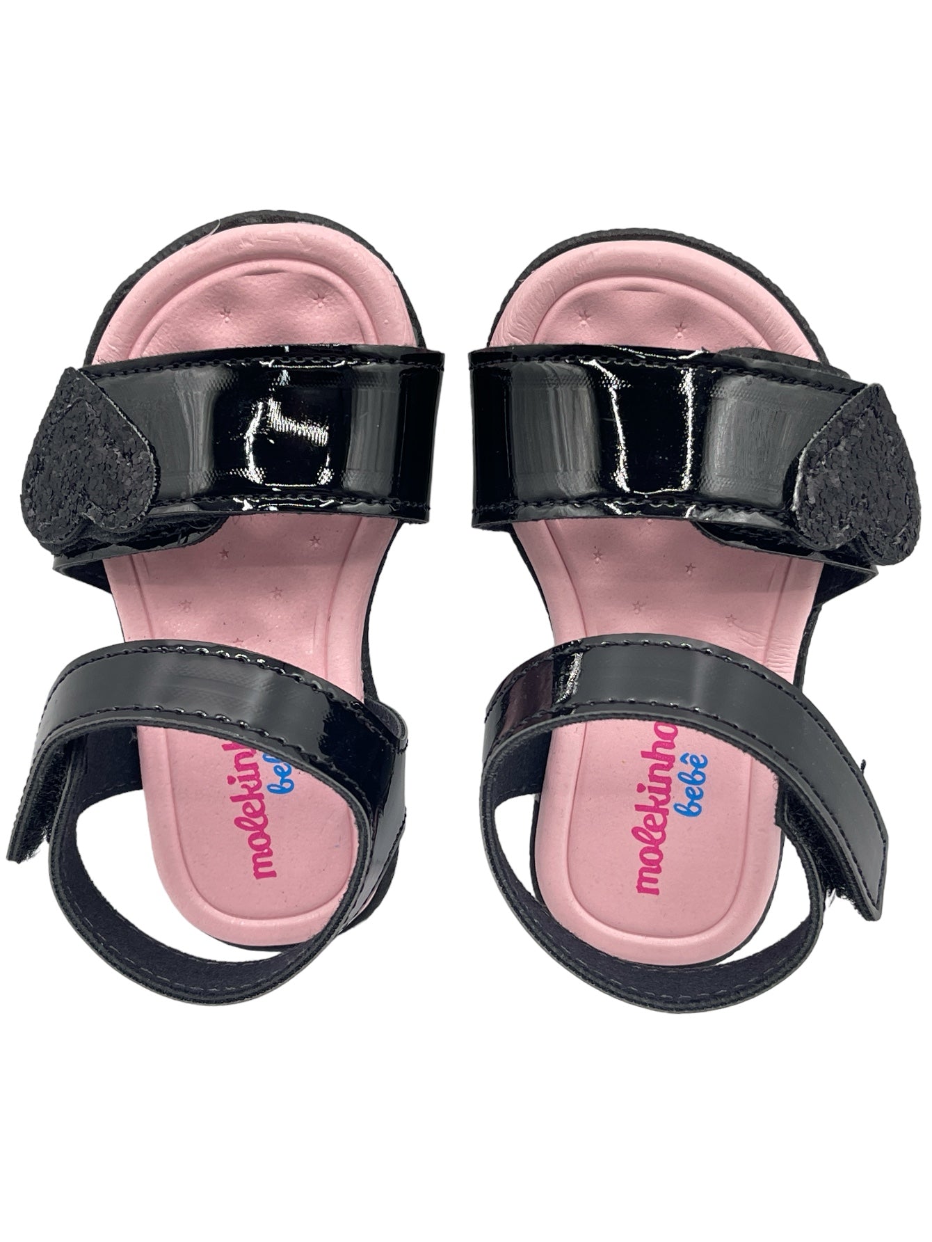 Sandália Infantil Verniz Maxi Glitter Molekinha 2121.150