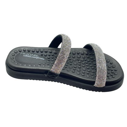 Sandália Rasteira Slide Strass Massageadores Modare 7178.116