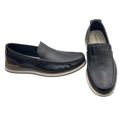 Sapato Masculino Mocassim Denim Flow Democrata 252101