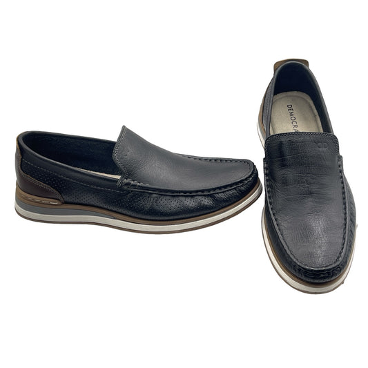 Sapato Masculino Mocassim Denim Flow Democrata 252101