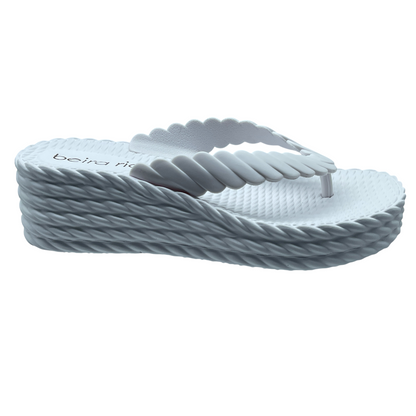 Chinelo Tamanco Casual Anabela Confortavel Beira Rio 8561.100