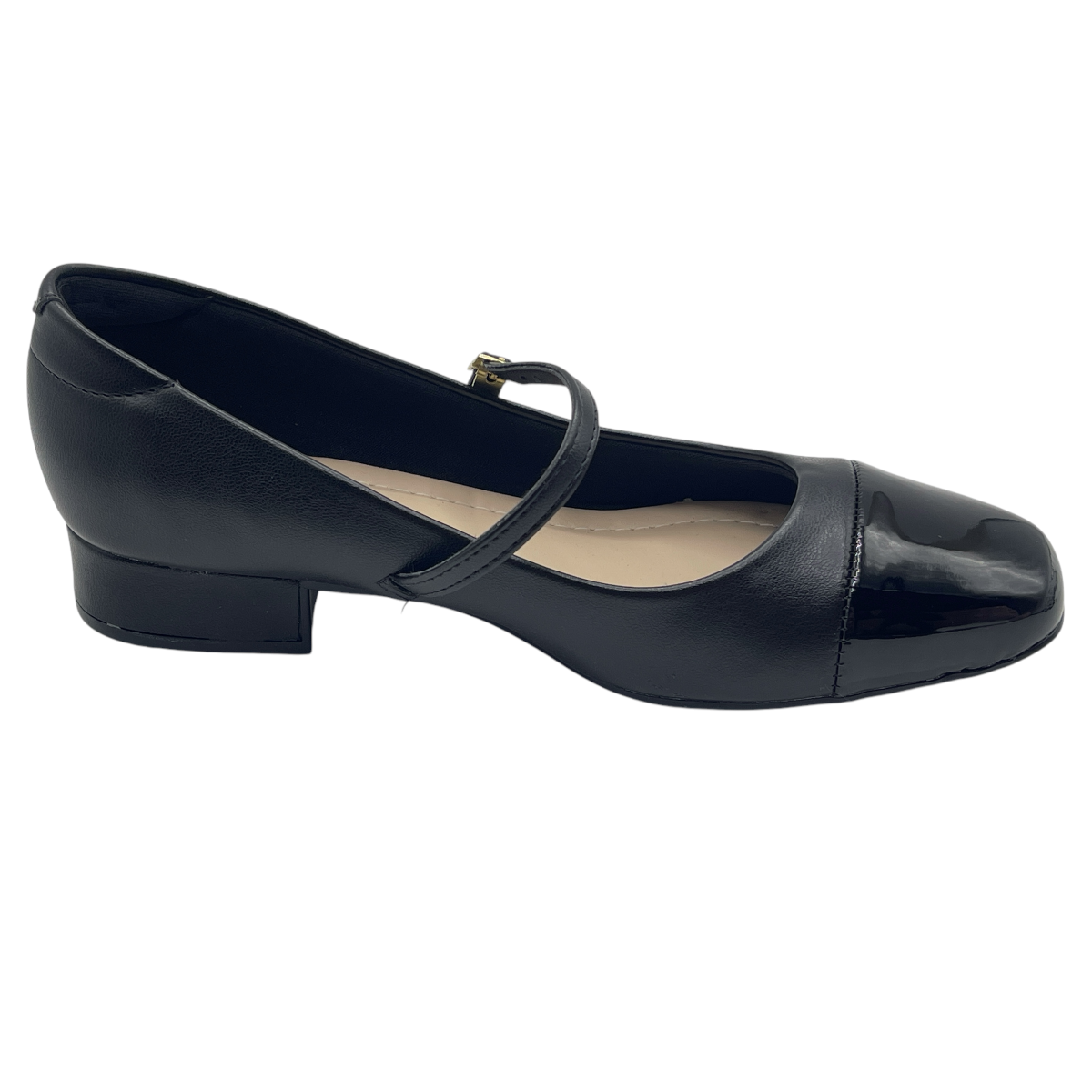 Sapato Feminino Boneca Salto Baixo Moleca 5795.103