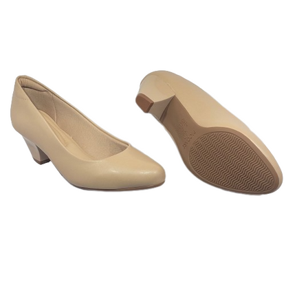Sapato Feminino Scarpin Salto Baixo Modare Ultraconforto 7005.600