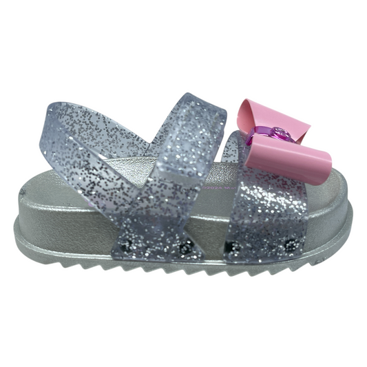 Sandália Infantil Glitter Barbie Charm Baby Grendene 23202