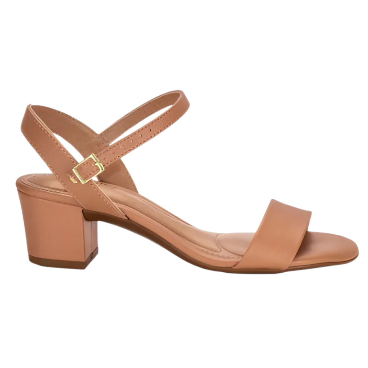 Sandália Feminina Casual Salto Bloco Napa Beira Rio 8246.1176