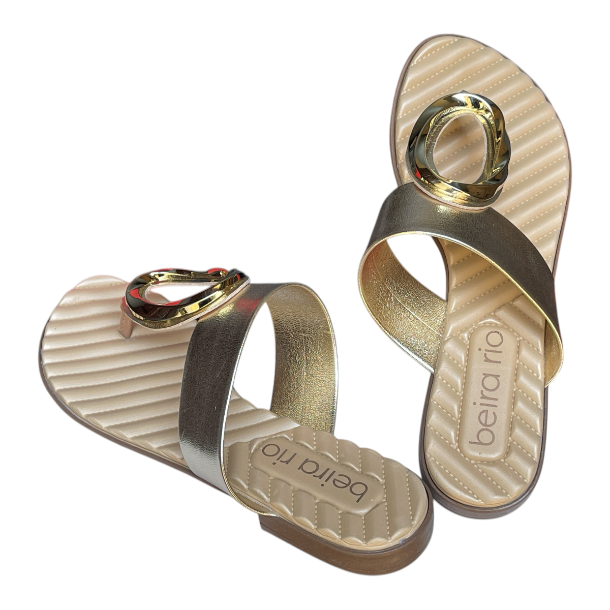 Sandália Feminino Rasteirinha Napa Dedo Beira Rio 8519.108