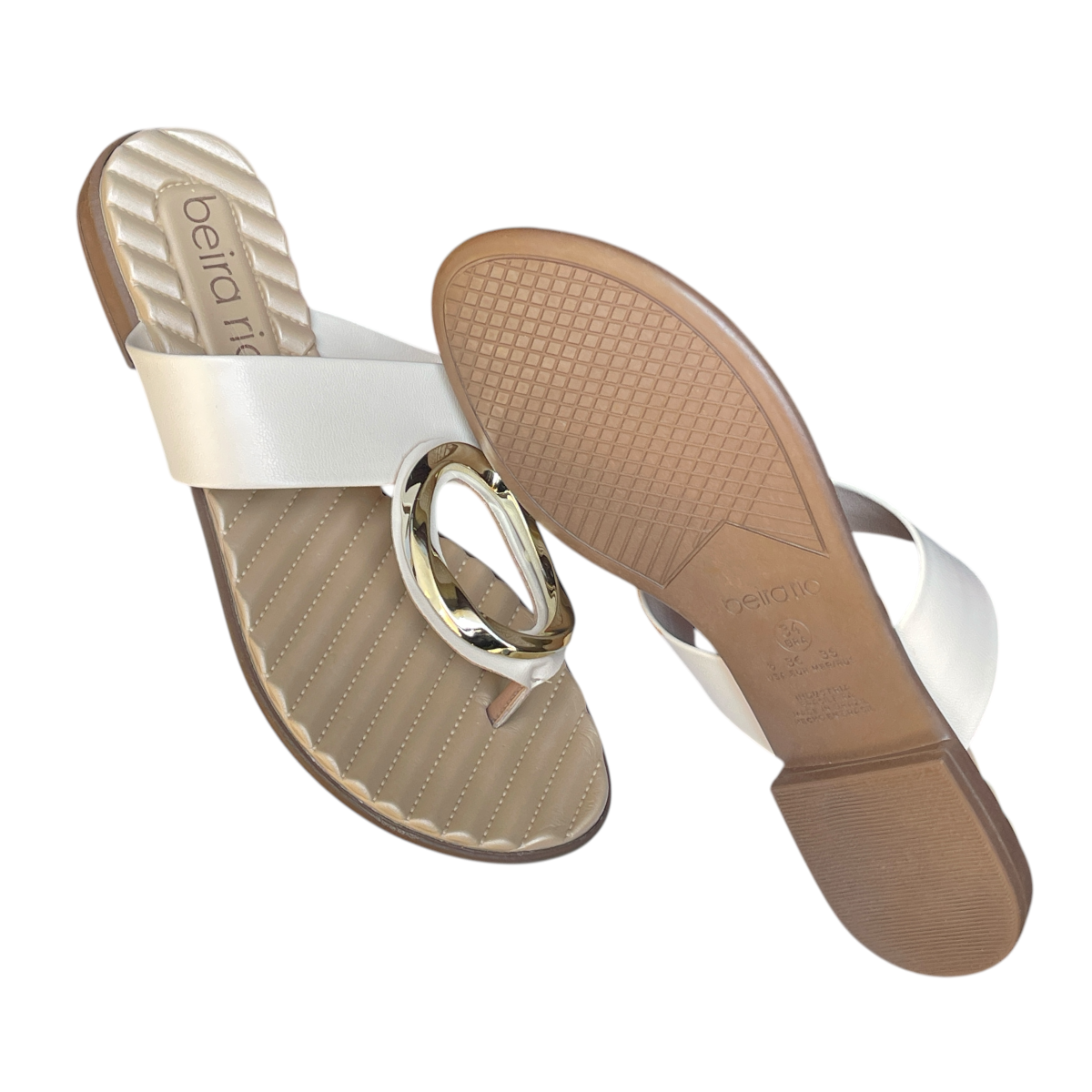 Sandália Feminino Rasteirinha Napa Dedo Beira Rio 8519.108