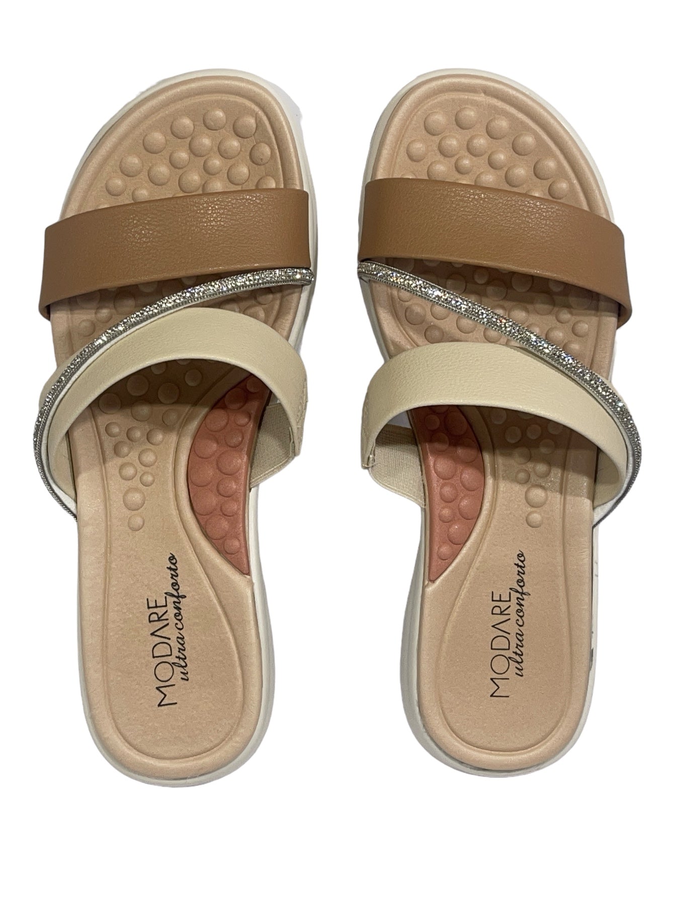 Sandália Slide Florenca Strass Modare Ultraconforto 7174.115