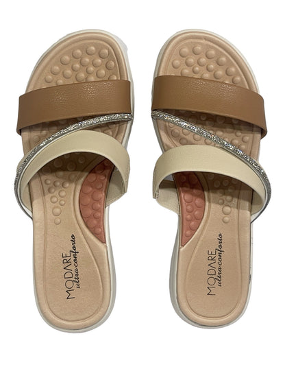 Sandália Slide Florenca Strass Modare Ultraconforto 7174.115