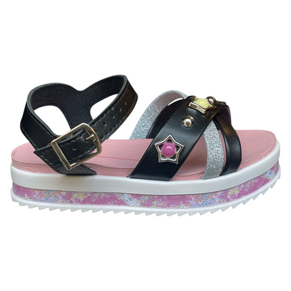 Sandália Papete Infantil Flatform Tratorada Molekinha 2305.1563