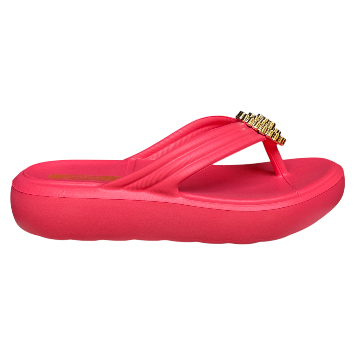 Chinelo Feminino Plataforma EVA  Alana Lux Pedras Boaonda 110