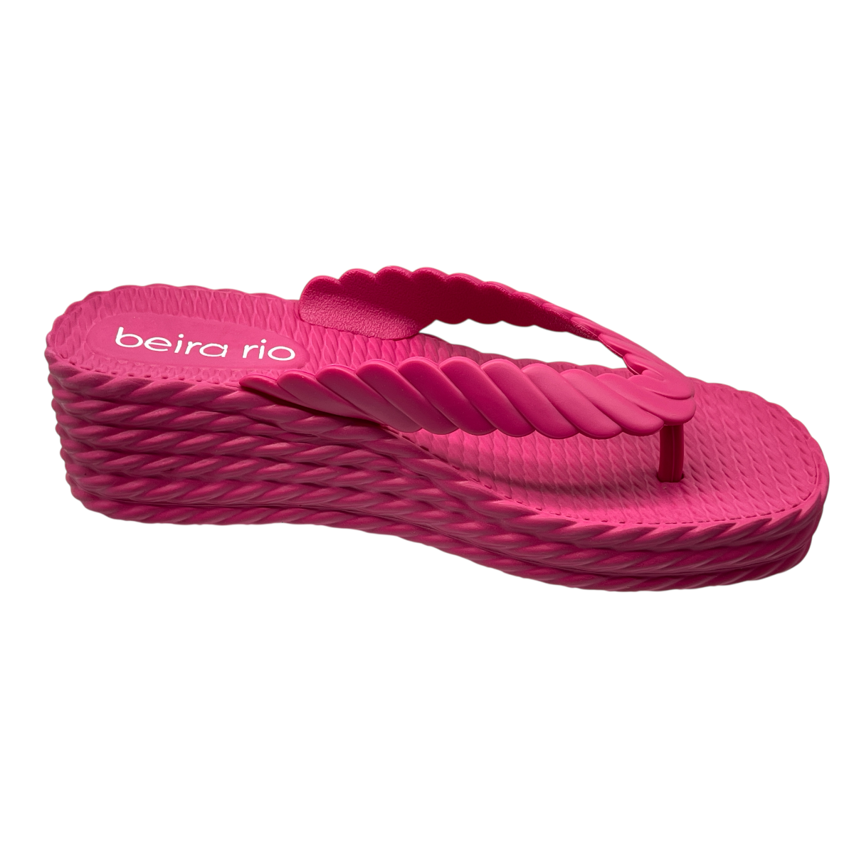 Chinelo Tamanco Casual Anabela Confortavel Beira Rio 8561.100