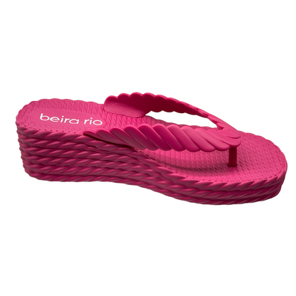 Chinelo Tamanco Casual Anabela Confortavel Beira Rio 8561.100