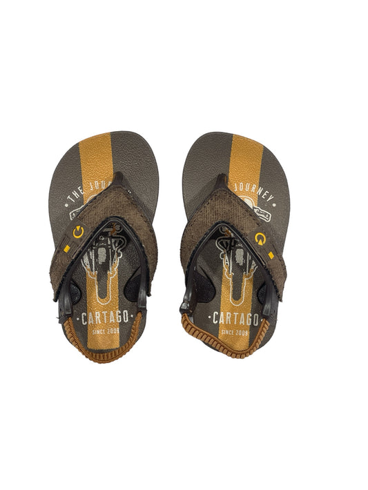 Chinelo Infantil Masculino Cartago Dakar Plus Baby Grendene