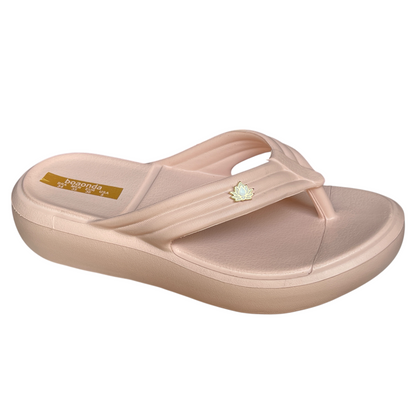Chinelo Tamanco Feminino Plataforma EVA  Alana Shine Boaonda 102
