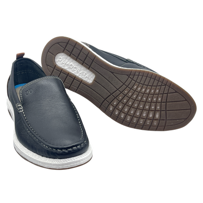 Sapato Masculino Mocassim Easy Flop Pulse Democrata 610101-001