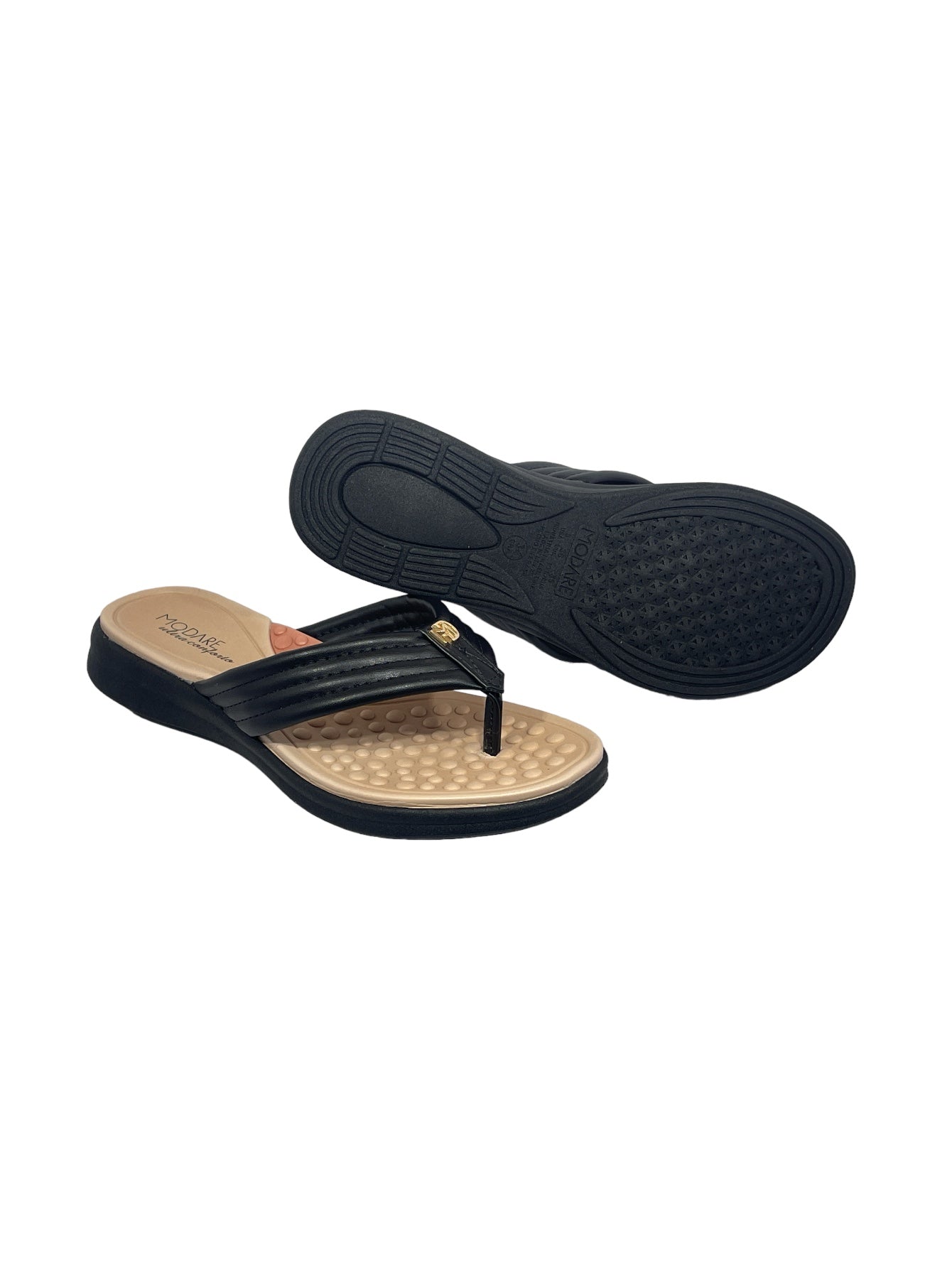 Chinelo Tamanco Napa Salto Baixo Modare Ultraconforto 7174.105