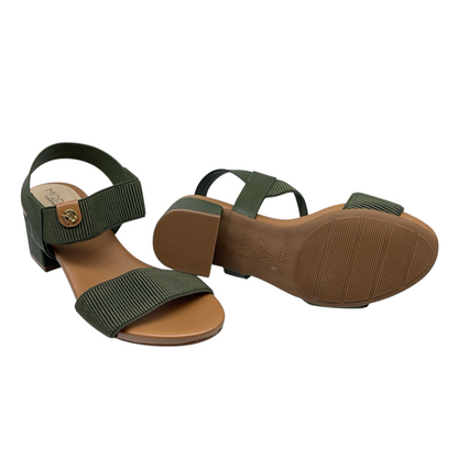 Sandália Feminina Com Elástico Canelado Modare Ultraconforto 7187.100