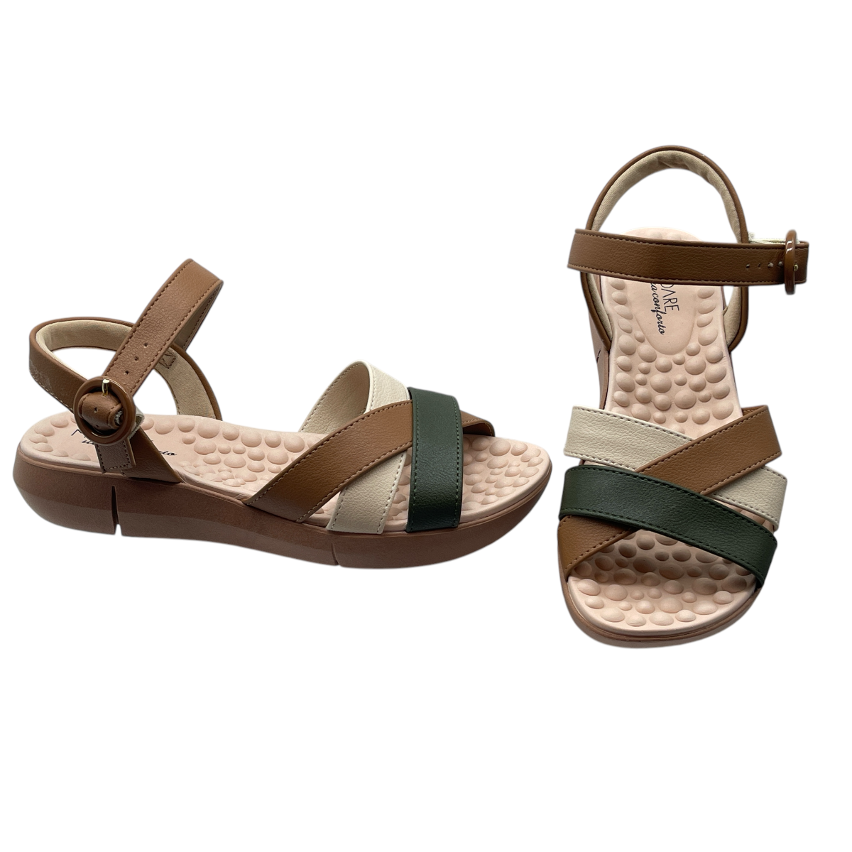 Sandália Anabela Massageadores Modare Ultraconforto 7142.124