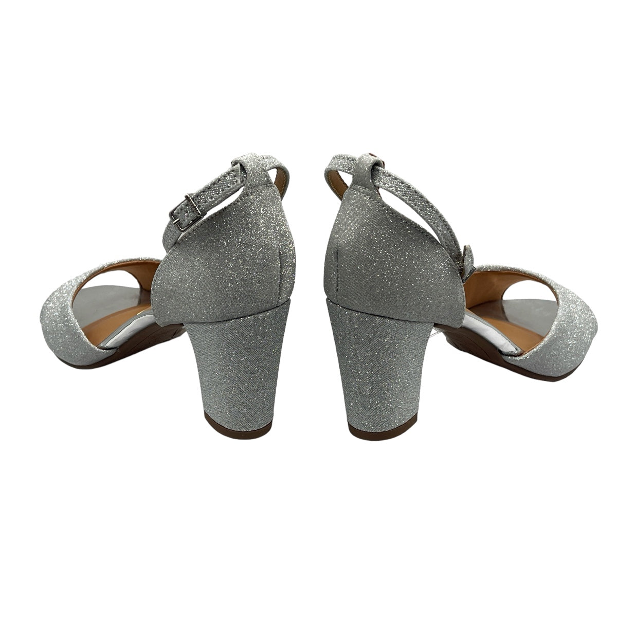 Sandália Feminina Salto Alto Grosso Glitter Vizzano 6262.406