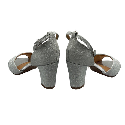 Sandália Feminina Salto Alto Grosso Glitter Vizzano 6262.406