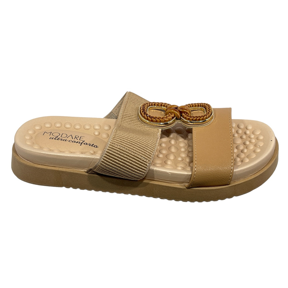 Chinelo Tamanco Slide C/ Elástico Modare Ultraconforto 7178.107