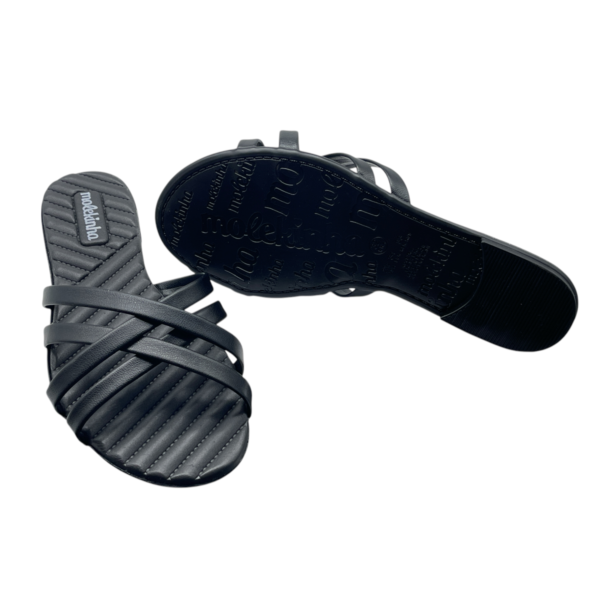 Chinelo Rasteirinha Slide Casual Tiras Molekinha 2353.104