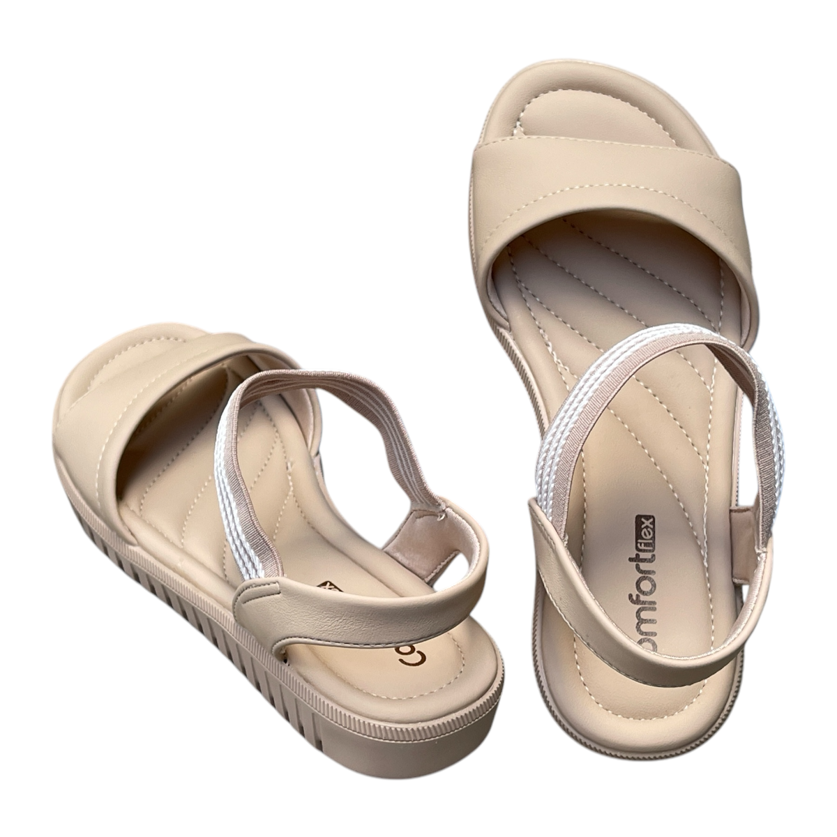 Sandália Feminina Papete Casual Comfortflex Conforto 24-43303