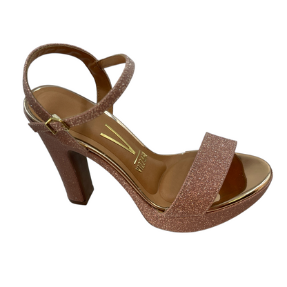 Sandália Feminina Salto Alto Glitter Vizzano 6292.200