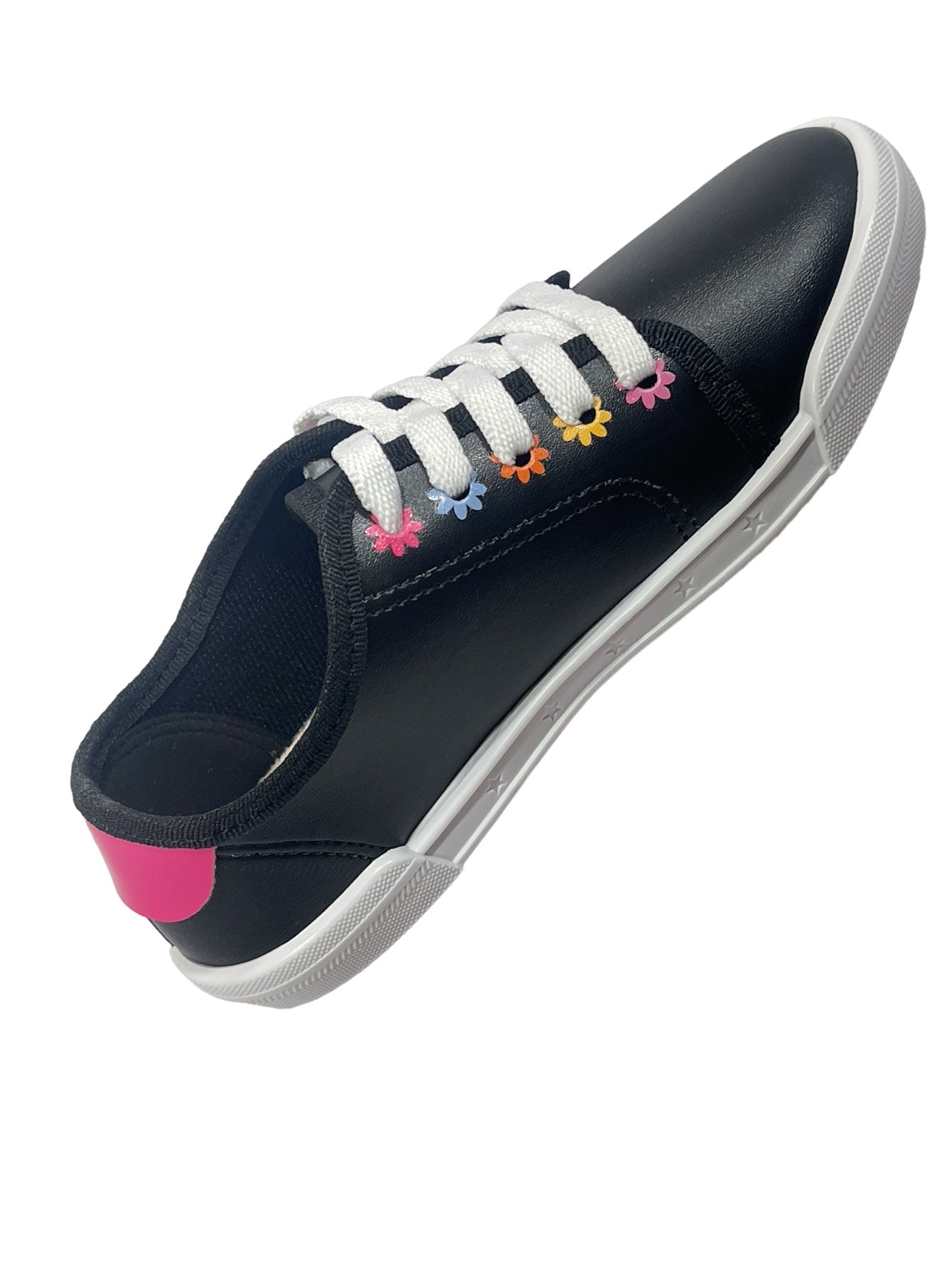 Tênis Infantil Meninas Napa Sardenha Flor Molekinha 2572.104