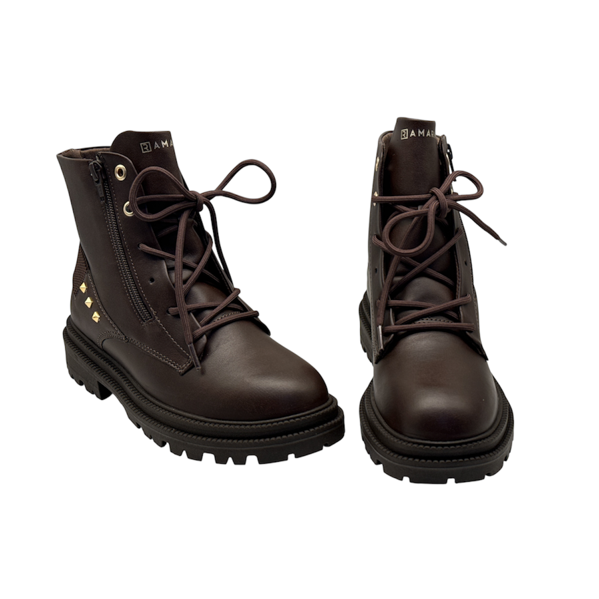 Bota Coturno Feminina Tratorada Salto Grosso Ramarim 24-62104