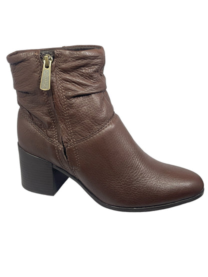 Bota Feminina Cano Curto Couro Burnish Bottero 346907-2