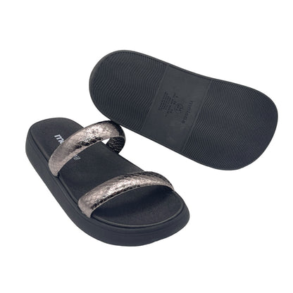 Chinelo Slide Tira Camurça Paris Glam Moleca 5507.101