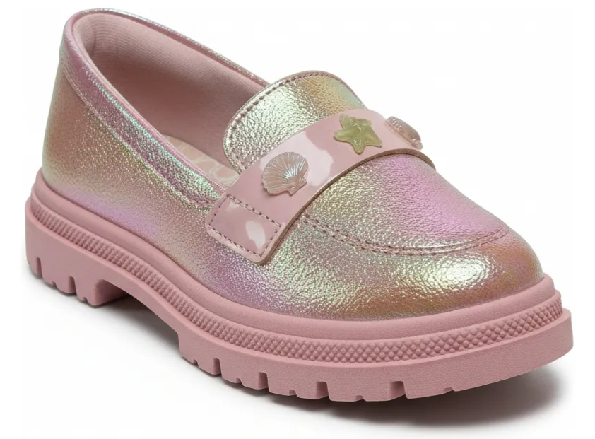 Sapato Menina Mocassim Infantil Molekinha 2566.106