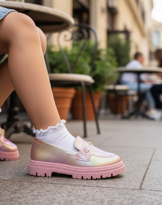 Sapato Menina Mocassim Infantil Molekinha 2566.106