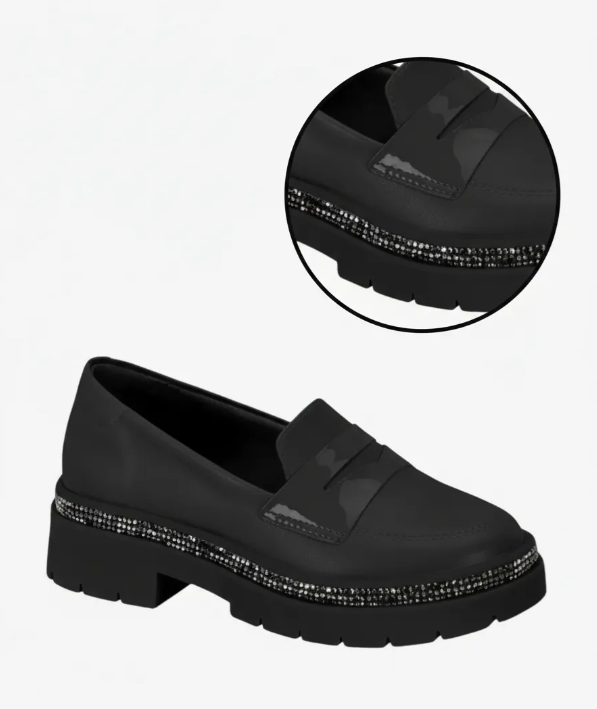 Sapato Mocassim Meninas Molekinha 2576.201