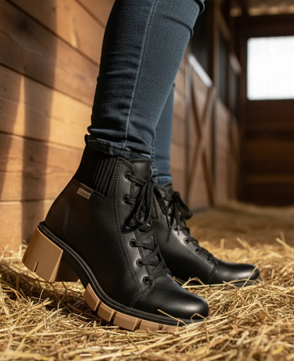 Bota Feminina Coturno Tratorada Moleca 5338.103